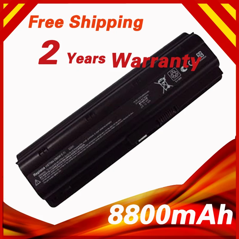 Golooloo ноутбука Батарея для HP MU06 MU09 WD548AA Compaq CQ32 CQ42 CQ43 CQ56 CQ62 DM4 DV3 DV5 DV6 DV7 HSTNN LB0W|battery for