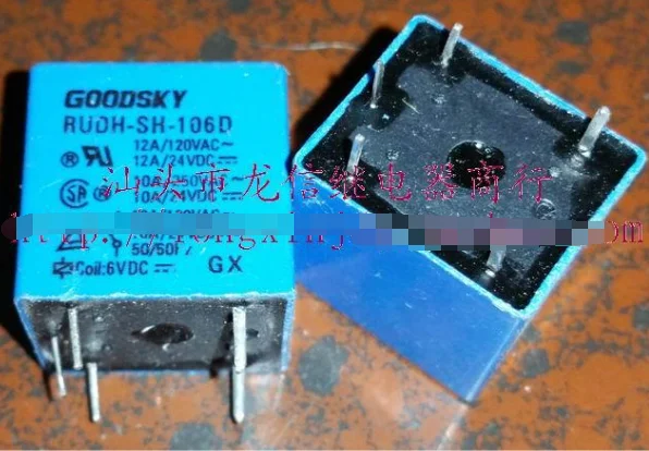 

Relays RUDH-SH-106D 22F-1C-6V