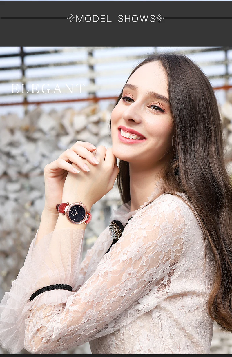 Женские часы нового 2020 года уникальный дизайн зеркал часов красные розовые белые