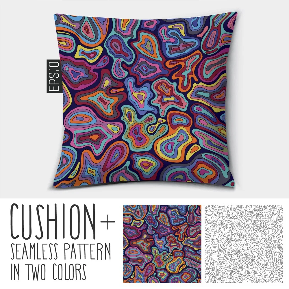 Double-sided Printing Cushion Cover Square Pillowcase Home Decoration Cojines Decoracion Throw Pillows Almofada Fundas Cojin | Дом и сад