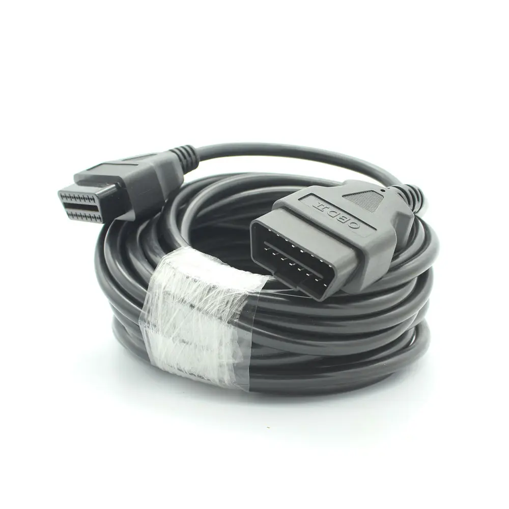 10 м OBD2 16PIN мужского и женского пола Диагностика расширения инструмент