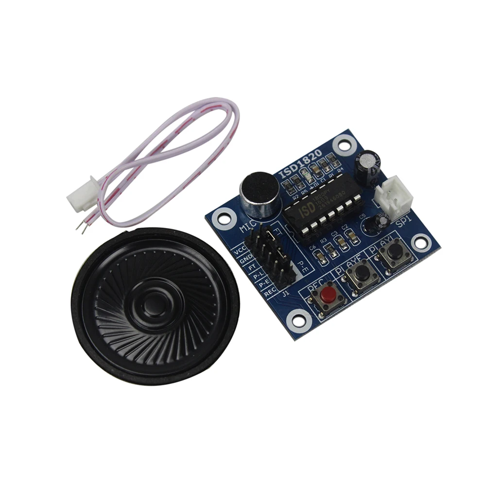 Модуль диктофона ISD1820 с микрофоном звуковая акустическая система Diy RC игрушечный