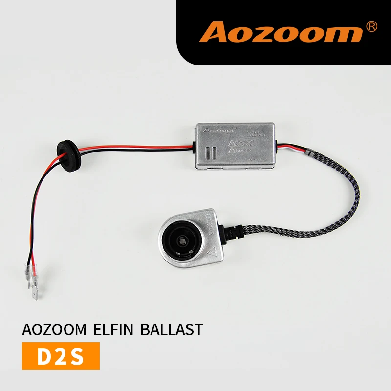 Aozoom New Arrival Smallest elfin Xenon D1S D2S 35W AC Slim Ballast kit HID Headlight bulb 12V Hid Kit | Автомобили и мотоциклы