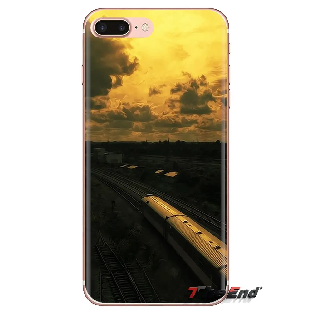 For Samsung Galaxy J1 J2 J3 J4 J5 J6 J7 J8 Plus 2018 Prime 2015 2016 2017 Soft Transparent Shell Covers Train |