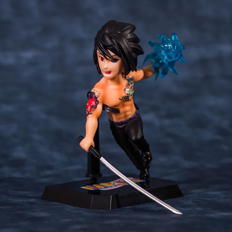 Аниме Наруто и Саске Учиха с татуировкой фигурку модель игрушки|Игровые фигурки