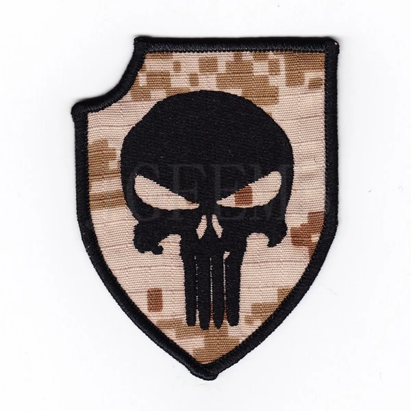 Desert digital ACT OF VALOR Skull SealTeam6 morale тактические военные уличные значки с вышивкой B2218 |