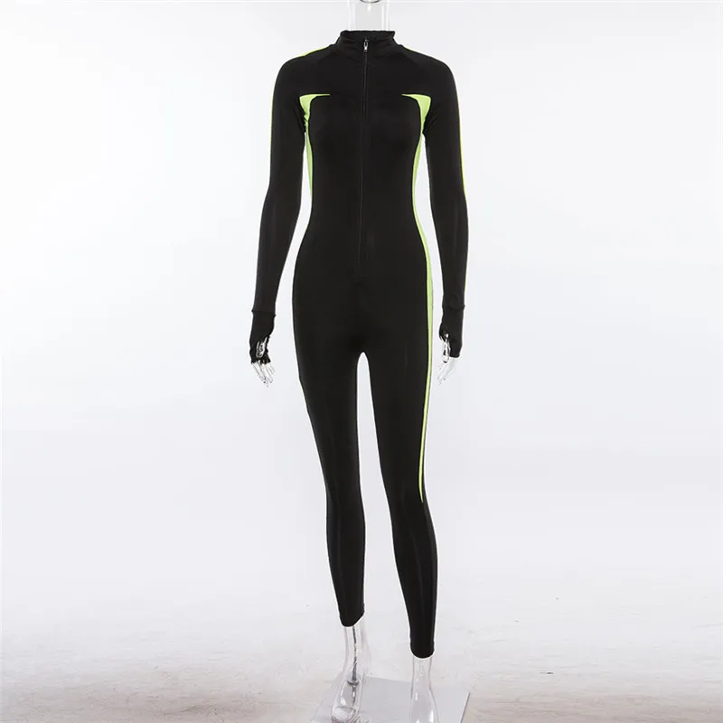 Sporting Tracksuit Women Jumpsuit Set Sexy Backless Fitness Rompers Woman Dance Clothes Workout BodySuit Femme Overalls | Женская одежда