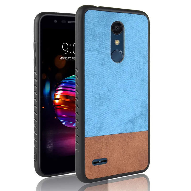 For LG K11 2018 Case Soft Silicone Edge PU Leather Phone K 11 LGK11 X410EO LMX410EOW LMX410NCW Cover | Мобильные телефоны и