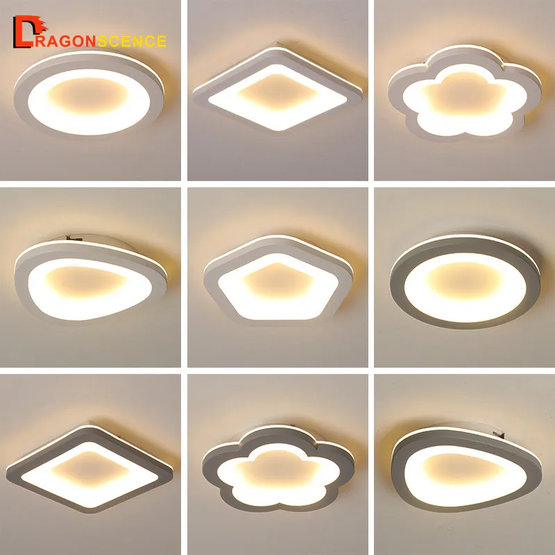 

Dragonscence Modern Led ceiling light Various shapes Plexiglass led lamp for corridor balcony office aisle room