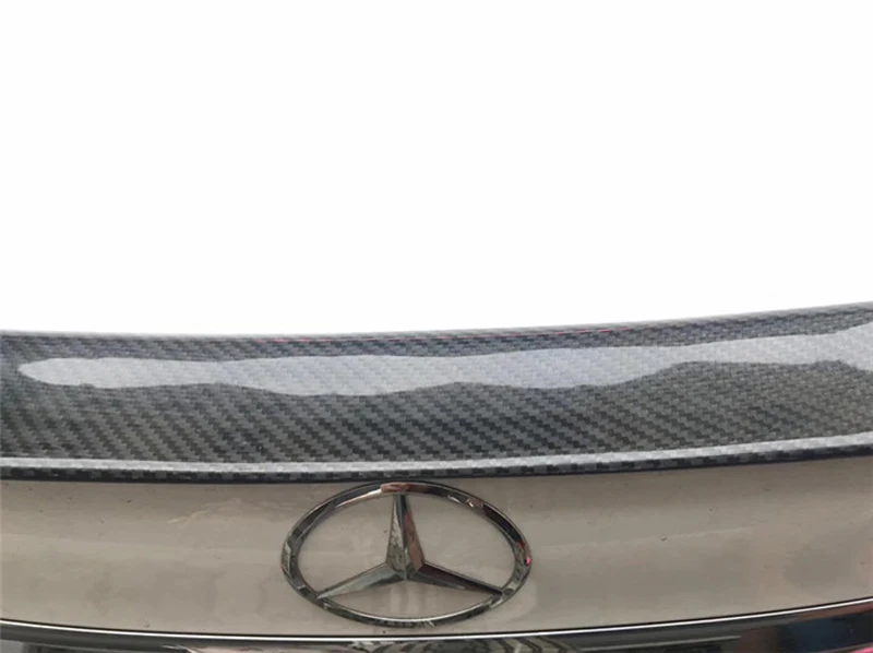 E класс углеродного волокна задний багажник загрузки спойлер крыло для Mercedes Benz W213 E200 E300 E400 E550 E63 AMG Седан 4 двери