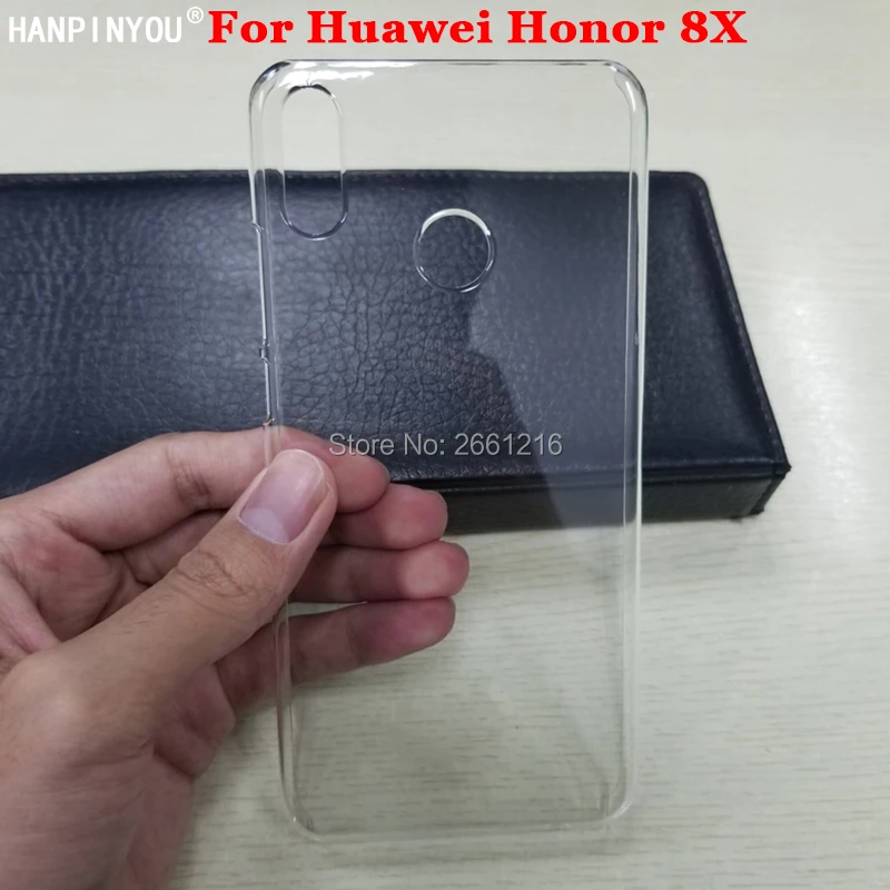 Чехол для Huawei Honor 8X новый жесткий чехол из поликарбоната Ультратонкий Прозрачный