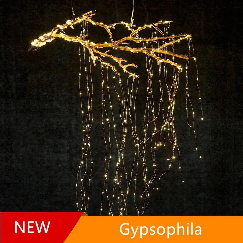 280 светильников Gypsophila светодиодные светильники для дома фестиваля Нового года