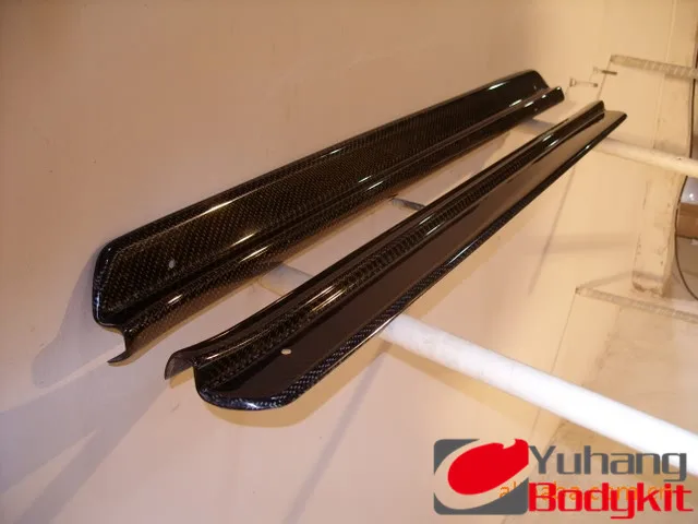 Панель порога двери (пара) 2 шт. CF для Skyline R34 GTR GTT углеродное волокно | Автомобили и