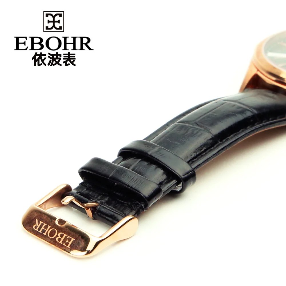 EBOHR новинка 2019 роскошные Брендовые мужские спортивные часы механические деловые
