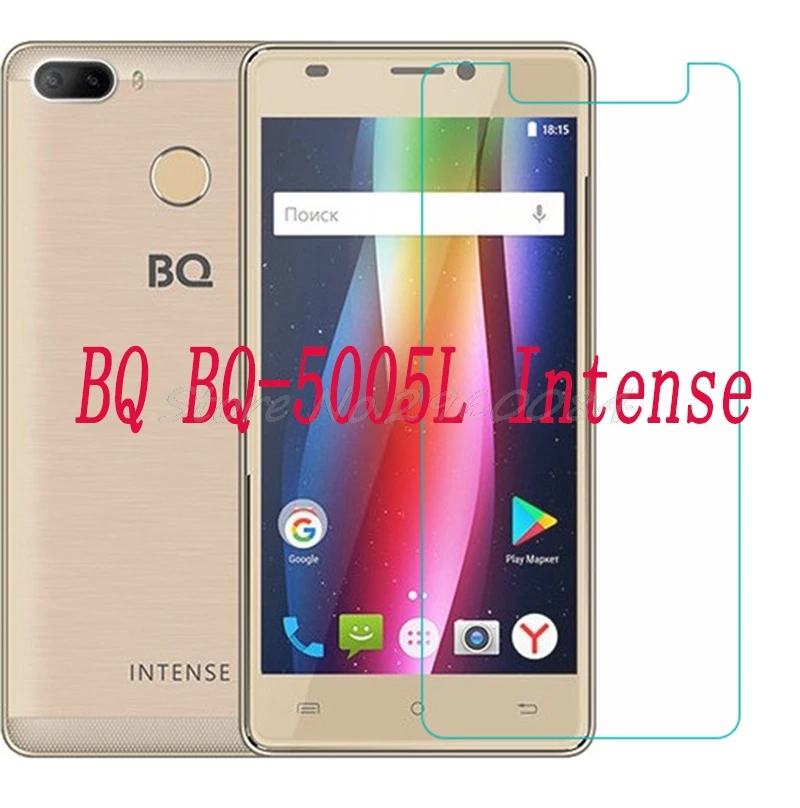 2 шт. протектор экрана мобильного телефона для BQ BQ-5005L Intense 5005L 9H Закаленное стекло Защитная пленка для экрана
