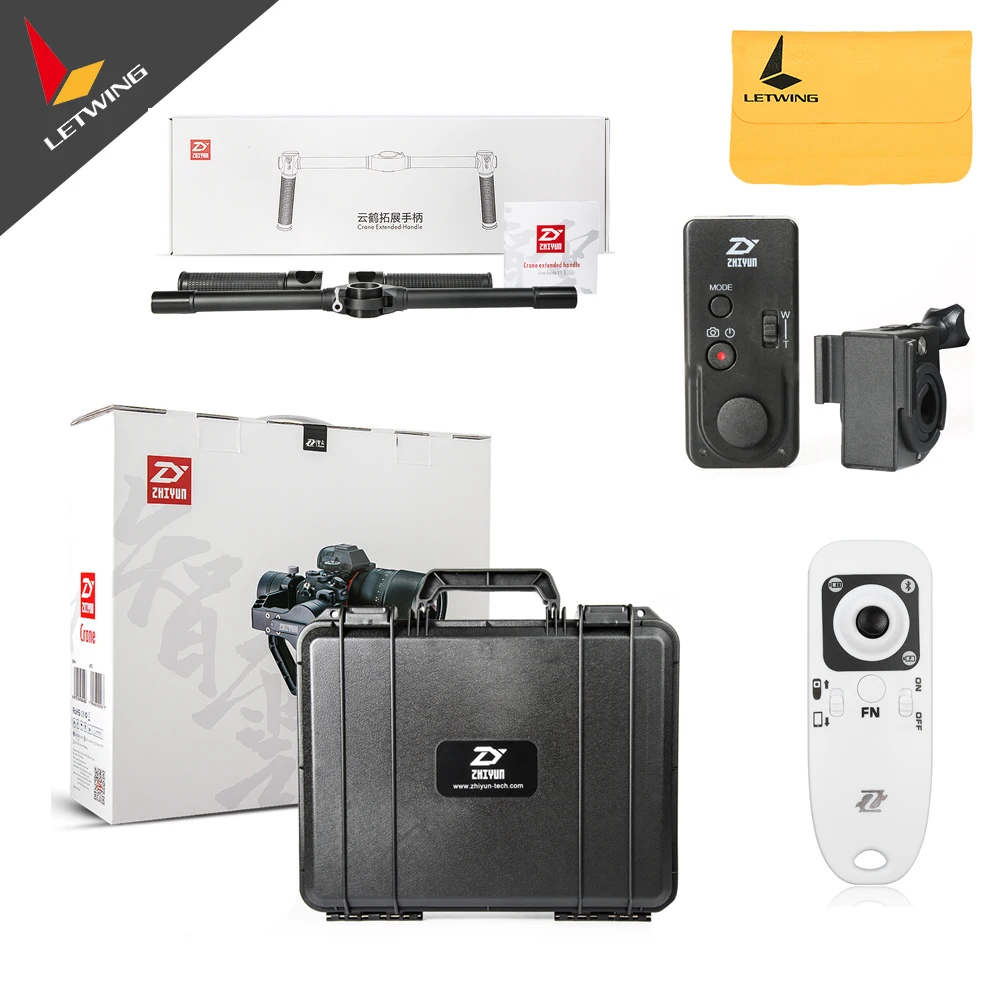 Бесплатная доставка DHL! Новые Zhiyun кран v2 2 3 оси Бесщеточный Ручной видео Камера