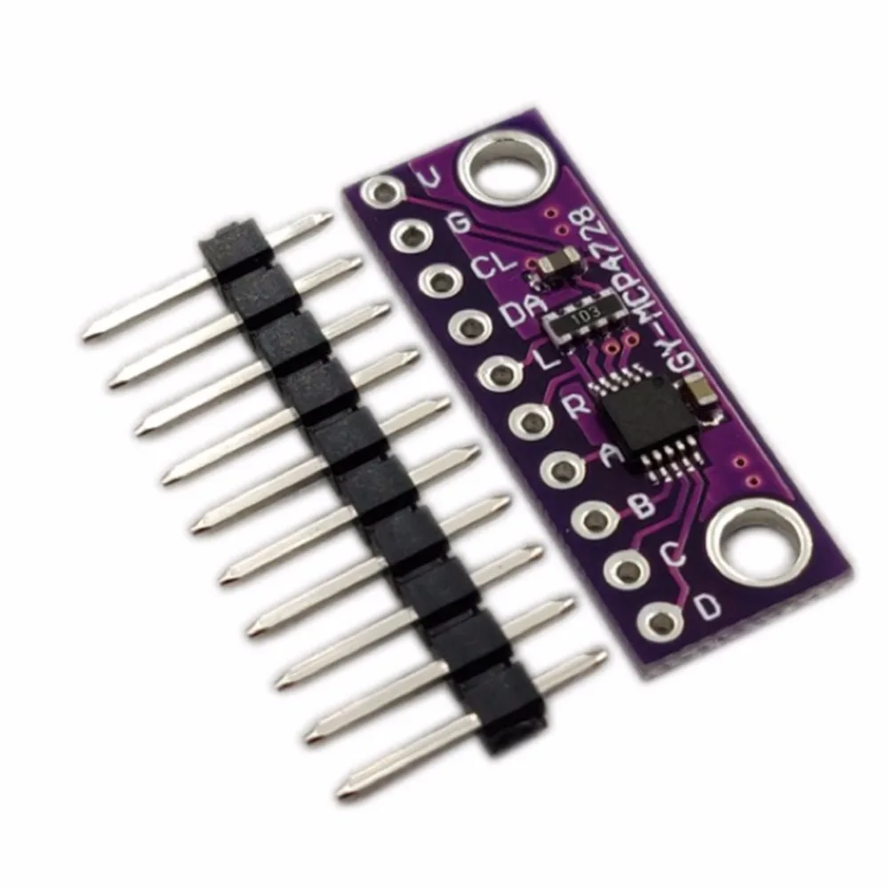 5 шт. MCP4728 12 бит breakoout 12 бит I2C цифро-аналоговый преобразователь DAC Сенсор модуль GY-MCP4728 низкая Мощность потребление FZ3481