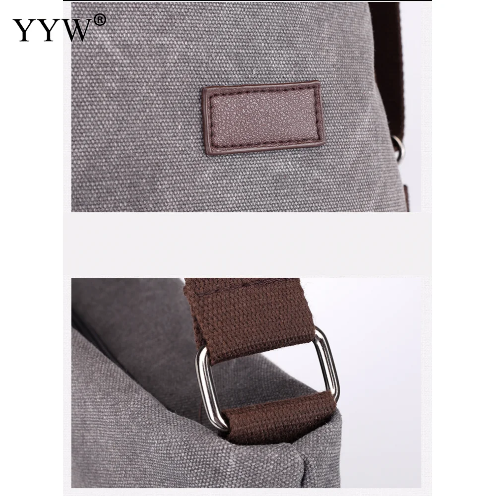 Мужская Холщовая Сумка модная дорожная сумка через плечо для подростков