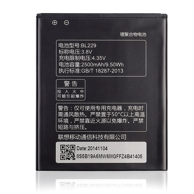 Оригинальный BL229 BL 229 Для lenovo A8 A 8 A806 A808T 806 808 T 2500 mAh литий-ионный аккумулятор для