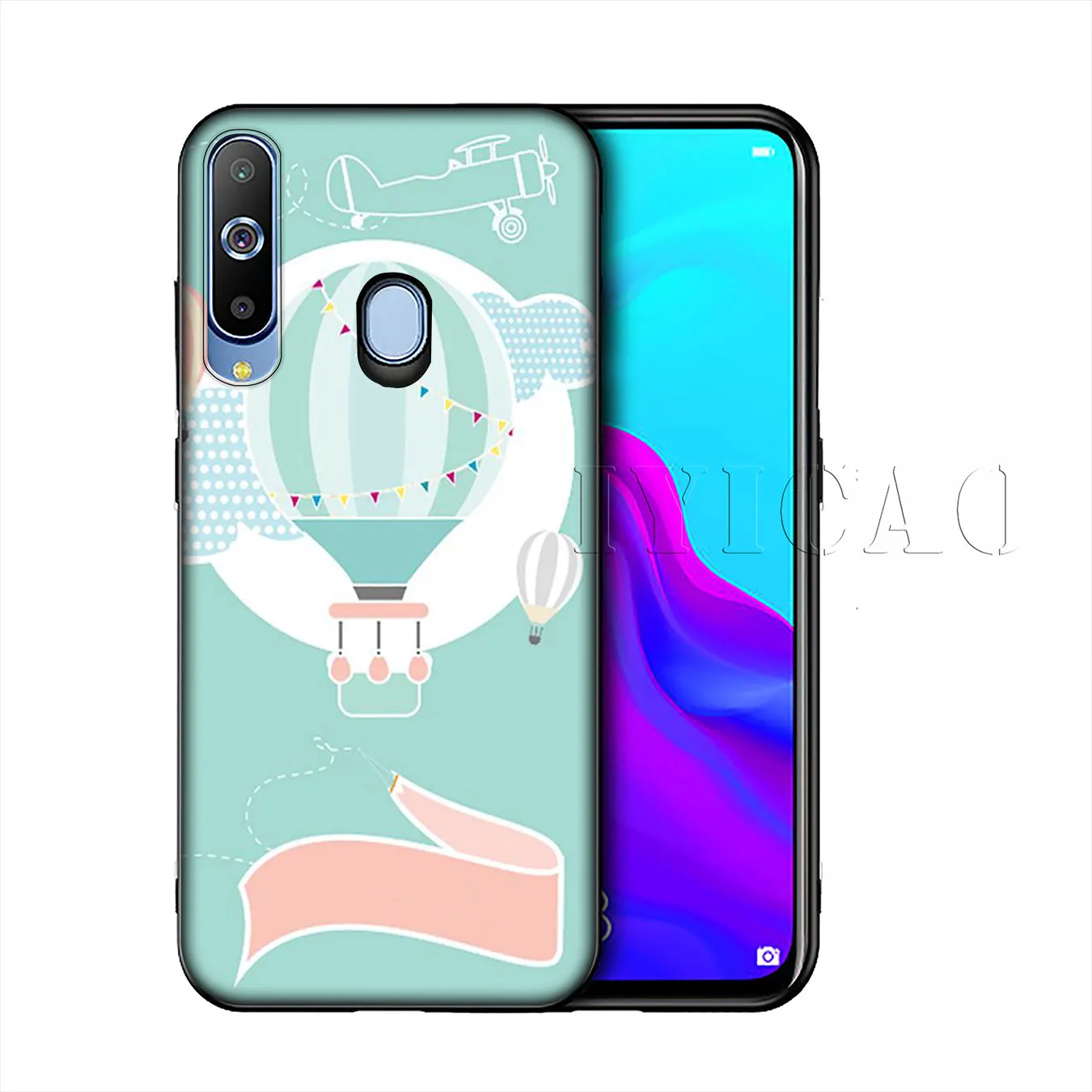 Силиконовый мягкий чехол IYICAO для Samsung Galaxy A10 A30 A40 A50 A70 M10 M20 M30|Бамперы| |