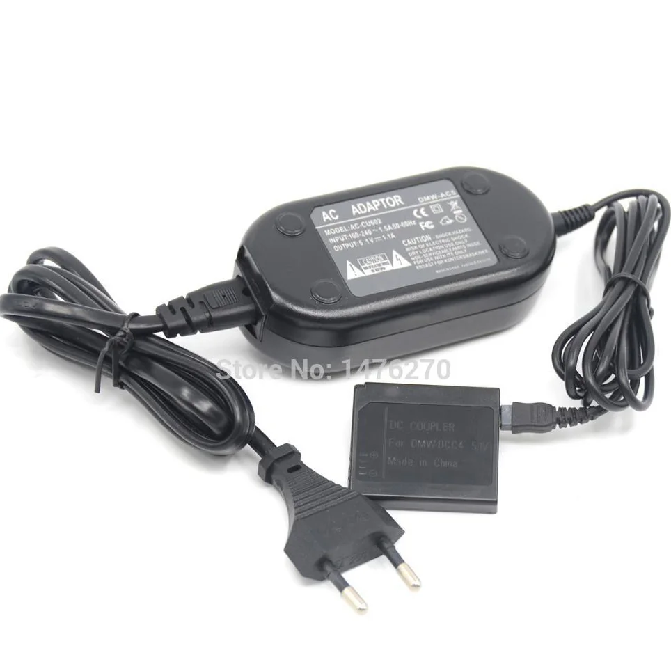 DMW AC5 адаптер питания зарядное устройство + DCC4 DC муфта BCF10 BCF10E батарея для Panasonic FX75
