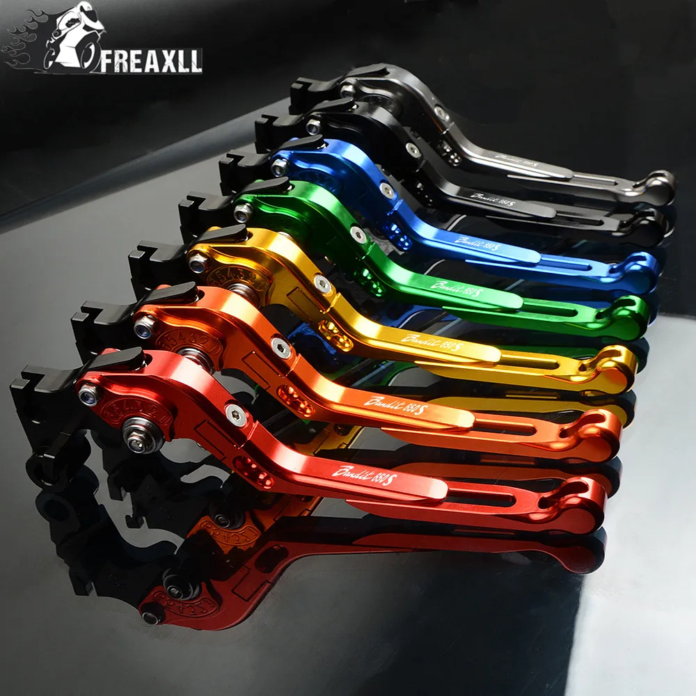 

CNC Aluminum Motorcycle Accessories Handlebar Brake Clutch Lever Adjustable Folding Extendable For Suzuki Bandit 650S 650 S 2015