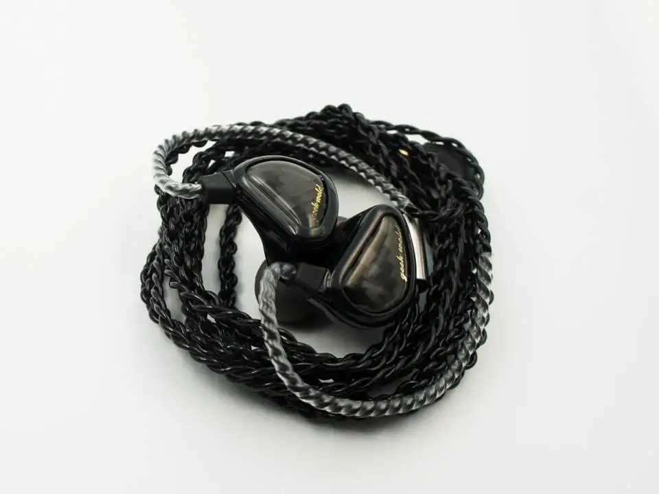 Наушники вкладыши Geek Wold GK3 3 динамических драйвера Hi Fi музыкальный монитор IEMs