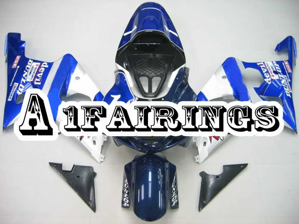 Блестящий синий полный обтекатель комплект для Suzuki GSXR1000 2000 2001 2002 GSXR 1000 00 01 02 ABS