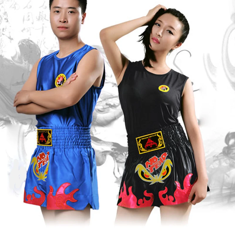 2016 новые шорты кикбоксинг черные Муай тайские боксерские штаны свободные боевые