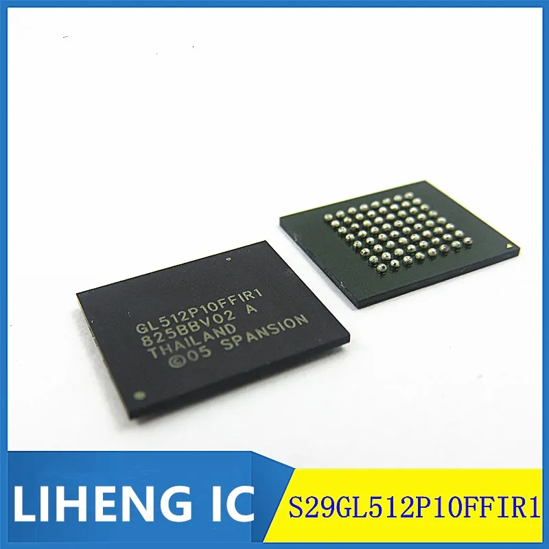 100% новый и оригинальный GL512P10FFIR1 S29GL512P10FFIR1 S29GL512 GL512 BGA64|Запасные части| |