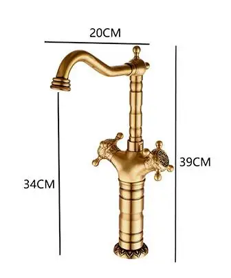 Высокие смесители для раковины в ванную комнату вращение на 360 градусов