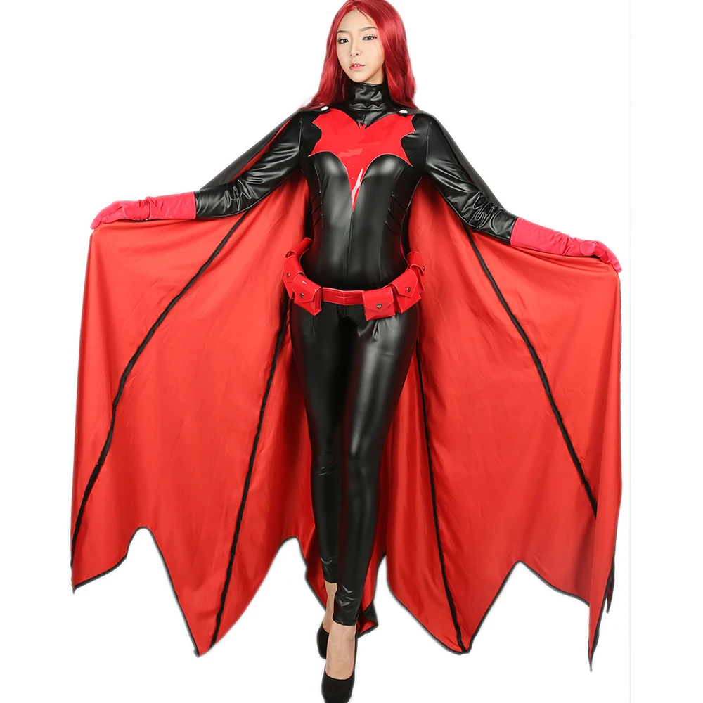Женский костюм для косплея из аниме Batwoman Kate Kane 52 шт. полный комплект
