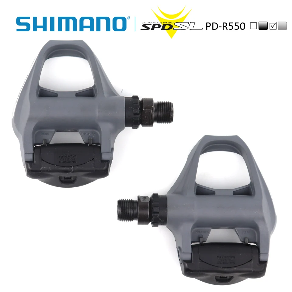 SHIMANO PD R550 шоссейный велосипед педали SPD SL дорожный и SM SH11 плавающий планка для езды