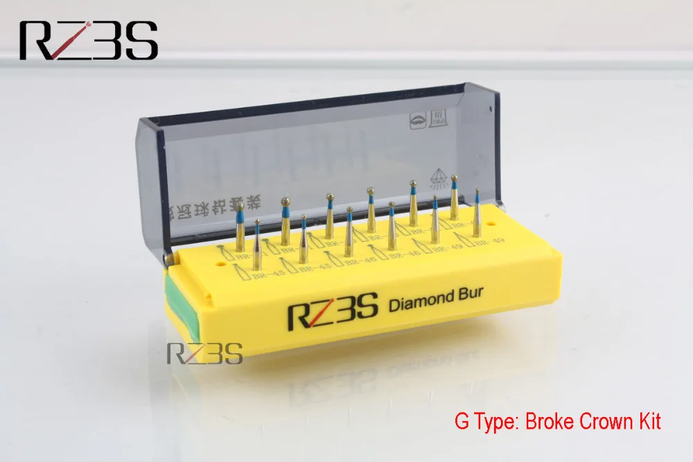 RZ3S 10 Тип может выбрать стоматологическая клиника алмазный Бур Комплект Горячая