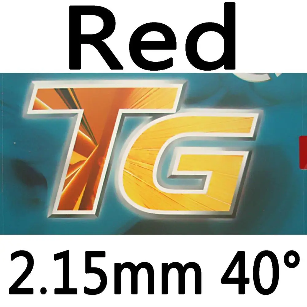 Red 2.15mm H40 DHS NEO Skyline TG3 Управление+ Скорость пунктов в настольный теннис пинг-понг резина с губкой - Цвет: Red 2.15mm H40