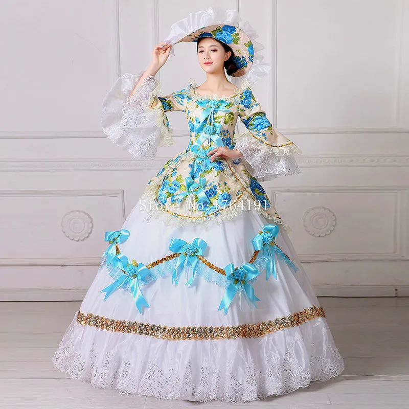 18 века Европа дворец оборки елизабетское платье готическое викторианское