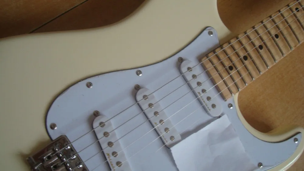 Новый 24 лада пользовательский магазин Yngwie Malmsteen зубчатая Fretboard электрическая