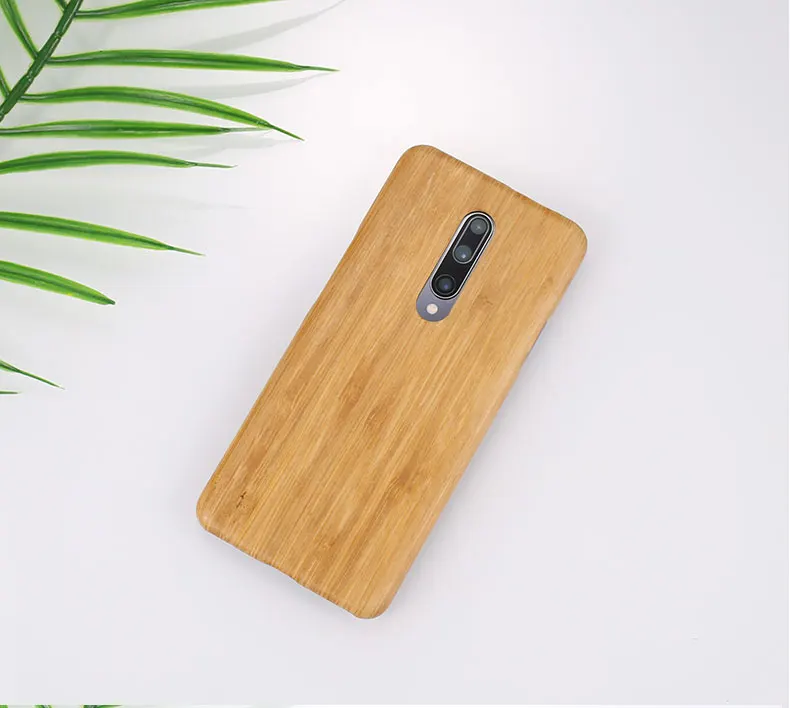 Натуральный Деревянный чехол для телефона для Oneplus 7 7 Pro 7Pro Чехол черный палисандр/Черный лед дерево оболочка(настоящее дерево) 1+ 7 Pro