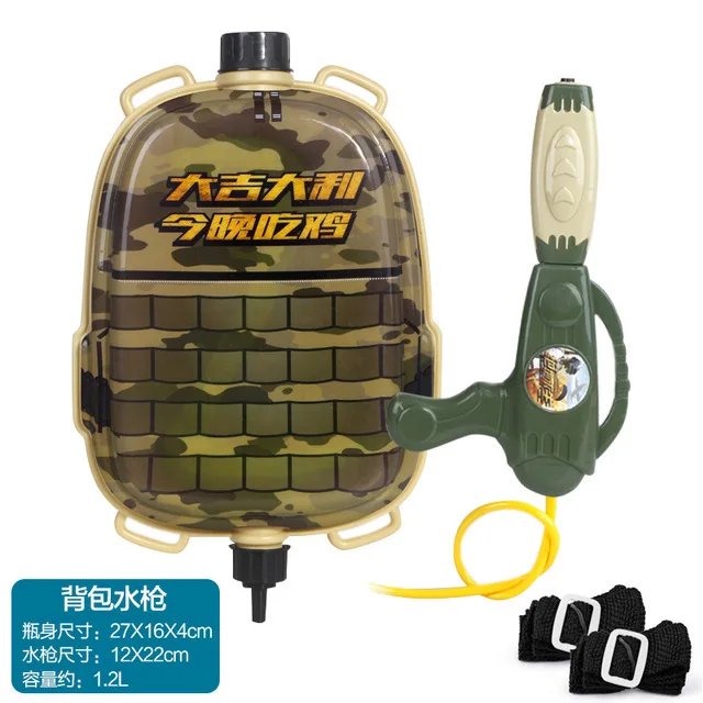 F3 Capacity 1.2L Детский водяной пистолет, игрушки, милые животные, пчела, медведь, фрукты, сумка, рюкзак, Водный пистолет, пляжный брызг, игрушечный пистолет, распылитель, водный пистолет, игрушка в подарок - Цвет: F3 Capacity 1.2L