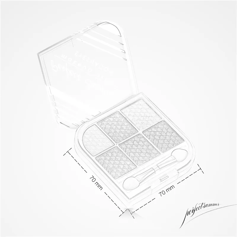 Идеальная летняя красочная палитра теней для век высокого качества Pro модная