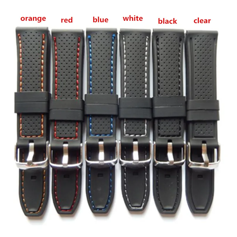 Мягкий Военный Спортивный Браслет 22 мм Высококачественный водонепроницаемый