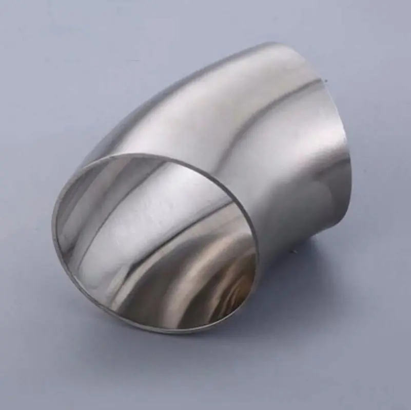 25 мм O/D 304 нержавеющая сталь санитарный сварной фитинг 45 градусов|elbow pipe fitting|pipe