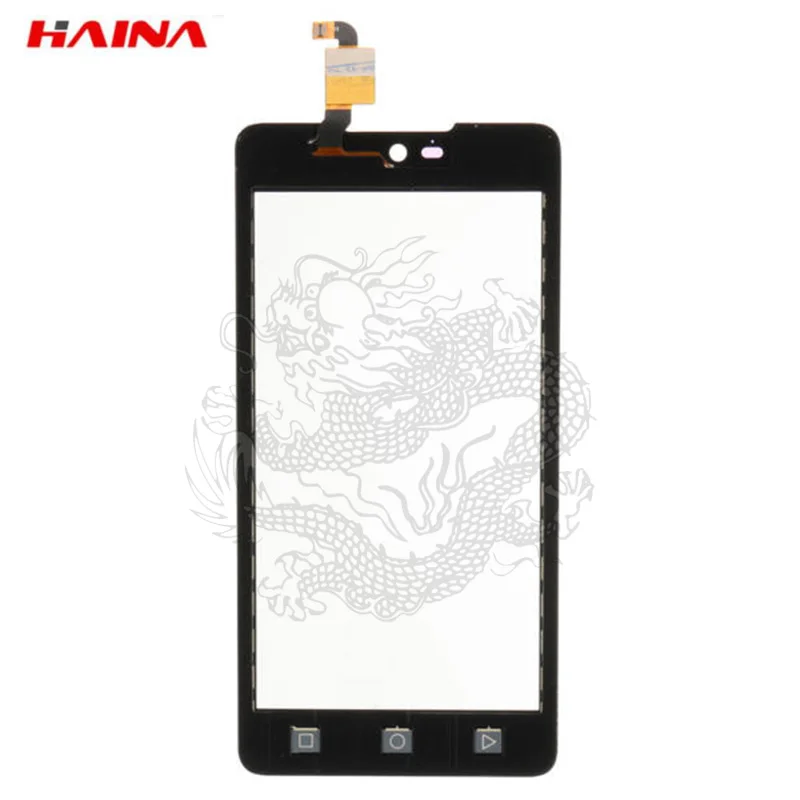 Для Micromax Canvas Selfie 2 Q340 сенсорный экран панель дигитайзер Переднее стекло объектив сенсор аксессуары с гибким кабелем
