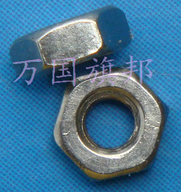 Бесплатная Доставка. шесть Угол гайка шестигранная М2 диаметр 2 мм ЮАНЕЙ 100 только