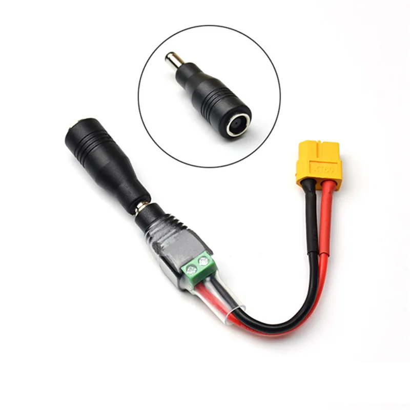 Горячая Распродажа штепсельная вилка постоянного тока в гнездо XT60 зарядный