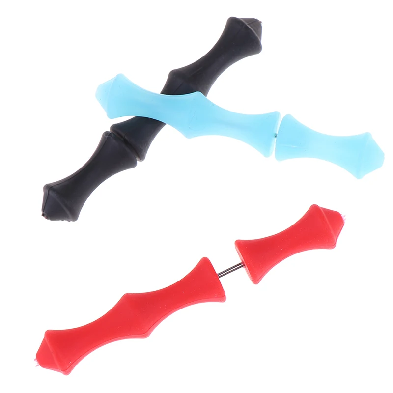 1 чехол из поликарбоната и силикона для стрельбы лука защита пальцев стрелы