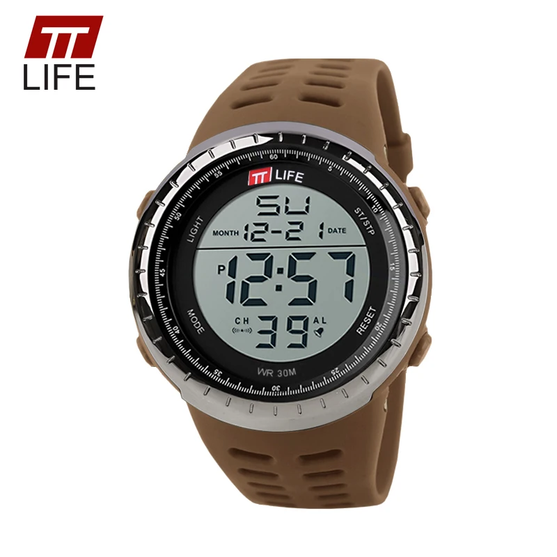 TTLIFE TS10 G Стиль Мужские Спортивные Часы Цифровой Шок Противостоять LED Военная