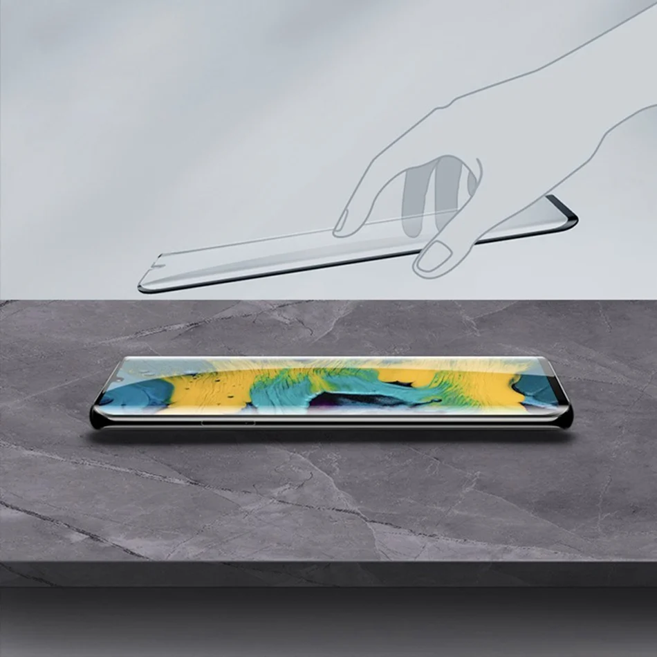 Закаленное стекло 9D для Huawei P30 Lite Pro Защитное экрана Mate 20 полное покрытие защитное