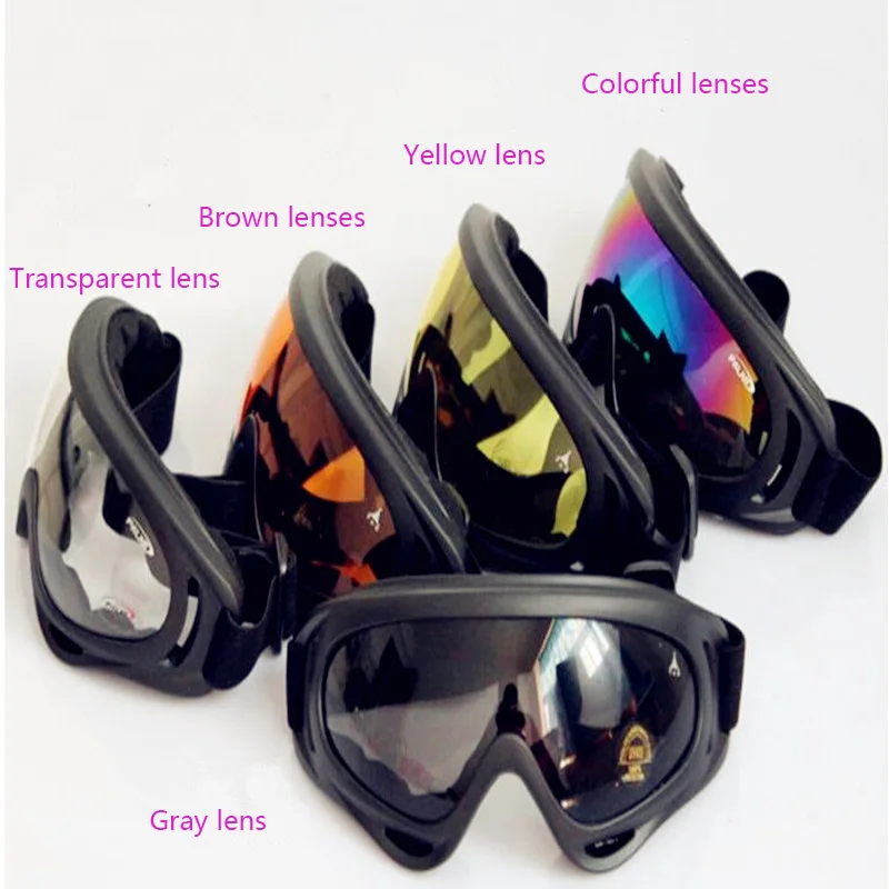 

X400 tactical goggles windproof and sandproof Anti- impact glasses goggles outdoor sports riding glasses