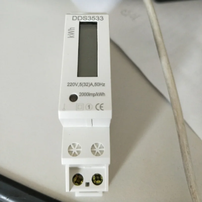 Best price Single Phase Two Wire Power kWh Energy Sub Meter DIN Rail Mount - Electronic | Инструменты